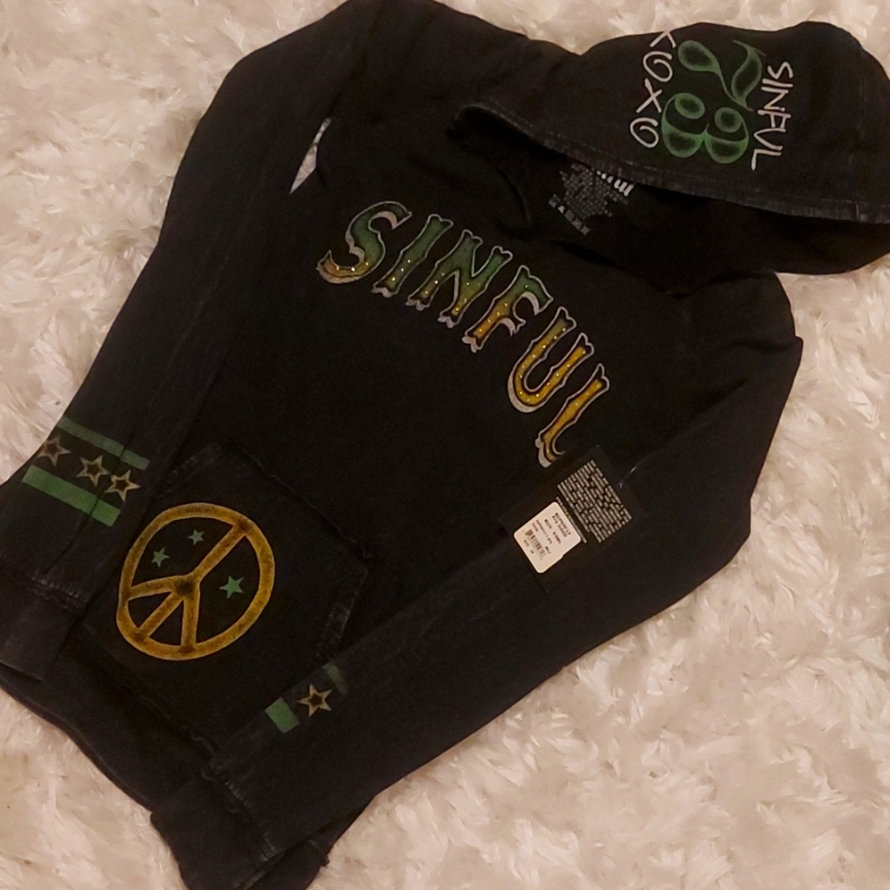 SINFUL brand hoodie